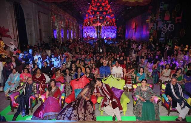 Indian millionaire`s son marries in huge 